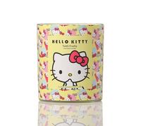 Hello Kitty Tutti Fruity Scented Candle - 1-Wick 213g Candle with Repeat Hello Kitty Print, Sweet Fruity Fragrance, Decorative Glass Jar for Gifting or Home Décor