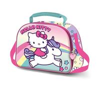 Hello Kitty Unicorn-3D Lunch Bag, Pink, 26 x 20 cm