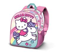 Hello Kitty Unicorn-Elite 3D Backpack, Pink, 25 x 30 cm, Capacity 7 L
