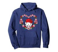 Hello Kitty Valentine's Day Flower Heart With Love Pullover Hoodie