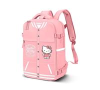 Hello Kitty Varsity-Mercury Backpack 2.0 Underseat Cabin Bag 40x20x25cm, Pink, Capacity 20 L