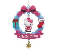 Hello Kitty™ with Present, Stocking & Gingerbread Ornaments, Set of 3 by Kurt Adler