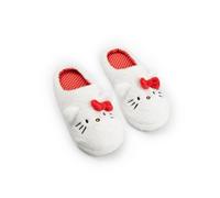 Hello Kitty Women's Adult Mule Slippers (White) in White | Size: 5-6 Hello Kitty White 5-6