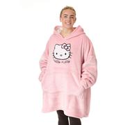Hello Kitty Women's Blanket Hoodie | Pink | Official Merch Hello Kitty Pink One Size
