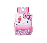 Hello Kitty Women's Sanrio Backpack Kawaii Rucksack School Bag Lightweight Daypack in Pink Hello Kitty Pink One Size