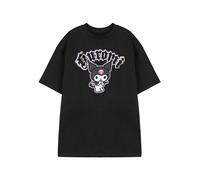Hello Kitty Women's Short Sleeved T-Shirt | Black | Official Merch | Size: Medium Hello Kitty Black M