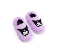 Hello Kitty Women's Slip On Loafer Slippers | Girls Purple | Official Merch | Size: 5 Hello Kitty Purple 5