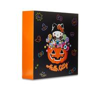 Hello Kitty Wooden Halloween Box Sign Tabletop Decor, 6" x 6" (Black)