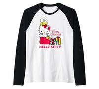 Hello Kitty Xmas Merry Christmas Friend Stocking Classic Fun Raglan Baseball Tee