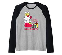 Hello Kitty Xmas Merry Christmas Friend Stocking Fun Classic Raglan Baseball Tee