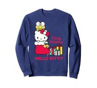 Hello Kitty Xmas Merry Christmas Friend Stocking Fun Classic Sweatshirt