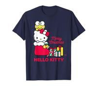 Hello Kitty Xmas Merry Christmas Friend Stocking Fun Classic T-Shirt