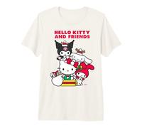 Hello Kitty Xmas Santa Cute Friends Christmas Classic Fun Premium T-Shirt