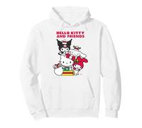 Hello Kitty Xmas Santa Cute Friends Christmas Classic Fun Pullover Hoodie