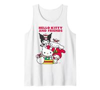 Hello Kitty Xmas Santa Cute Friends Christmas Classic Fun Tank Top