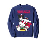 Hello Kitty Xmas Santa Cute Friends Christmas Fun Classic Sweatshirt