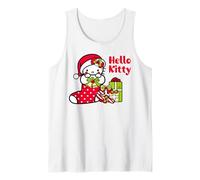 Hello Kitty Xmas Stocking Cute Merry Season Classic Friends Tank Top