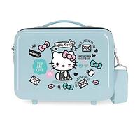Hello Kitty You are Cute Adaptable Beauty Case Blue 29x21x15 cm ABS