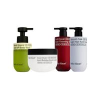 Hello Klean Complete Hard Water Protection Wash Off Routine Starter Set - Includes Shampoo, Conditioner, Body Wash and Body Lotion - Lovely Gift Set