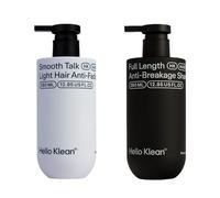 Hello Klean Hard Water Protection Shampoo & Conditioner Bundle - Includes Anti-Breakage Shampoo and Smooth Talk Anti-Fading Conditioner for Light Hair - For Thicker, Healthier & Hydrated Hair