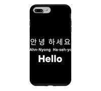 Hello Korean Language Hangul South Korea Tourist Case for iPhone 7 Plus/8 Plus