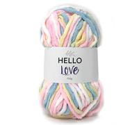Hello Love Blanket Yarn 100g - Pastel Patch