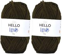 Hello Love - Dark Brown 100g (Pack of 2)