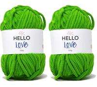 Hello Love - Green Number 30 100g Yarn (Pack of 2)