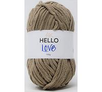 Hello Love Yarn, Biscuit, 100g