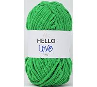 Hello Love Yarn, Green, 100g
