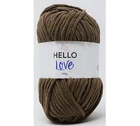Hello Love Yarn, Mocha, 100g