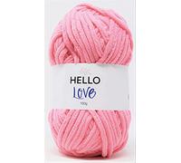Hello Love Yarn, Soft Pink, 100g