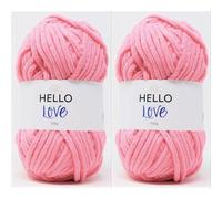 Hello Love Yarn, Soft Pink, 100g (Pack of 2)