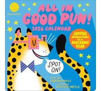 Hello!Lucky All in Good Pun 2026 Wall Calendar: Joyful Affirmations for an Awesome Year