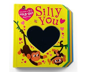 Hello Me! Silly You: An Interactive Fold-Out Mirror Board Book for Babies and Toddlers