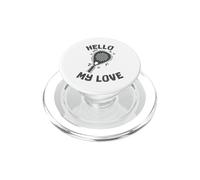Hello My Love Padel Tennis PopSockets PopGrip for MagSafe
