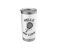 Hello My Love Padel Tennis Stainless Steel Insulated Tumbler