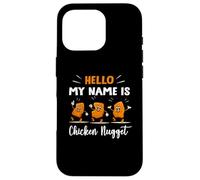 Hello My Name Is Chicken Nugget Halloween Costume Kids Case for iPhone 16 Pro
