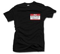Hello My Name is Inigo Montoya You Killed My Father Men's T-Shirt Unisex Black Tee XL