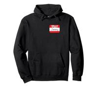 Hello My Name is Jimmy Funny Name Tag Pullover Hoodie