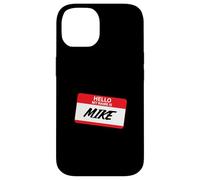 Hello My Name Is Mike Classic Name Tag Design Case for iPhone 14