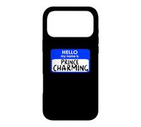Hello my name is prince charming funny tag easy costume work Case for iPhone 17 Pro Max