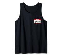 Hello, My Name is Satan Tank Top