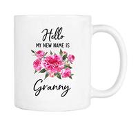 Hello My New Name is Granny - Mug - Granny to Be Mug - New Granny Gift