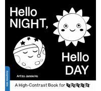 Hello Night, Hello Day: A High-Contrast Book for TummyTime: 8
