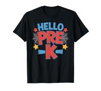 Hello Pre-K Preschool Squad Spider Back to School First Day T-Shirt