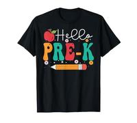Hello Pre-K Retro Back to School T-Shirt