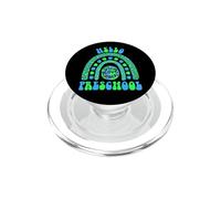 Hello Preschool Earth Leopard Rainbow PopSockets PopGrip for MagSafe