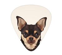 Hello Puppy Guitar Picks 12 Pcs, Acoustic Essential Thick And Thin Plectrums Students 0.46 0.96 0.71 M