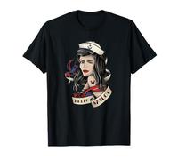 Hello Sailor Boat Sail Captain Fisherman Seaman Sailing Gift T-Shirt